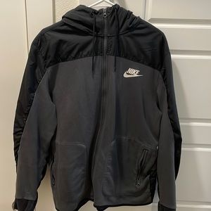 Nike hooded full zip pullover